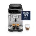 De'Longhi Magnifica Evo Next ECAM312.80.TB, Automatic Coffee Machine With Automatic Milk Frother, Bean To Cup Coffee and Cappuccino Machine with Intuitive Touch Display, Black/Titanium