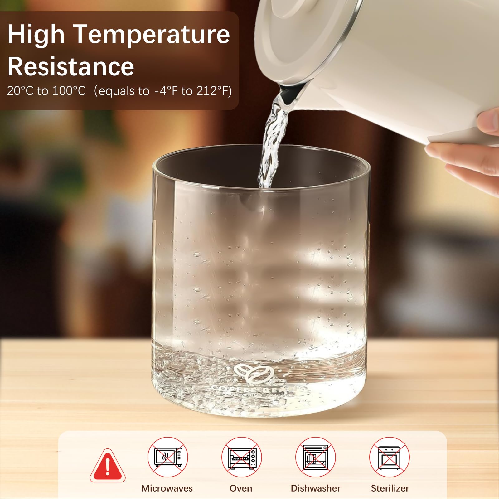 1700ML Airtight Coffee Canister with One-way CO2 Valve, Borosilicate Glass Coffee Bean Storage Jar with Date Tracker, Wide-Mouth Kitchen Storage Container for Sugar, Tea, Nuts