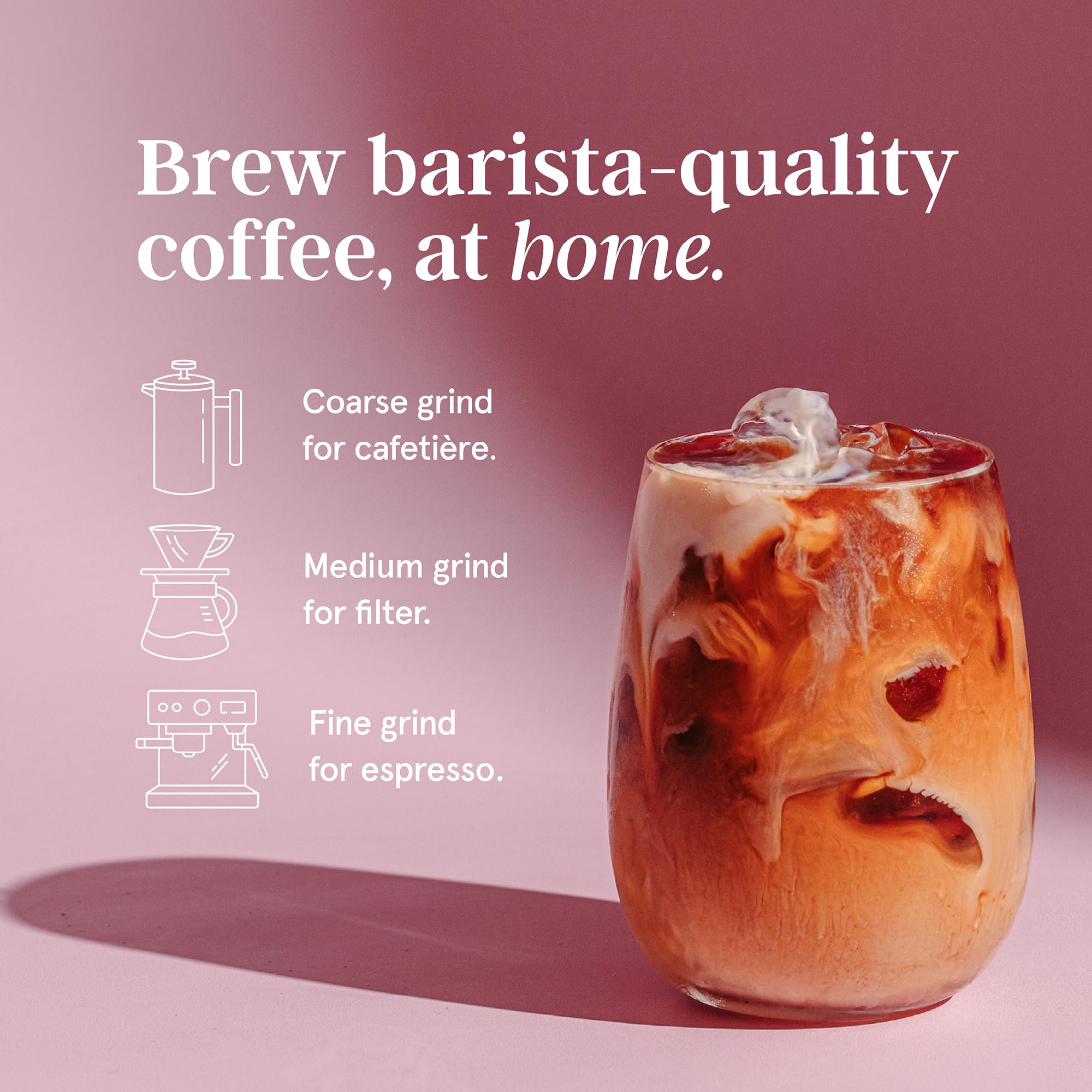 Grind Dark Blend Specialty Coffee Beans – 1kg Bag – Dark Roast – Suitable for All Coffee Machines – 100% Arabica – Barista Quality – Freshly Roasted in UK